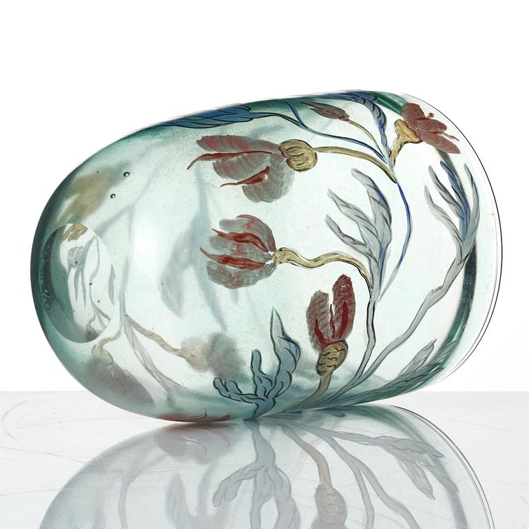 Ulrica Hydman-Vallien, vase, Boda Studio.