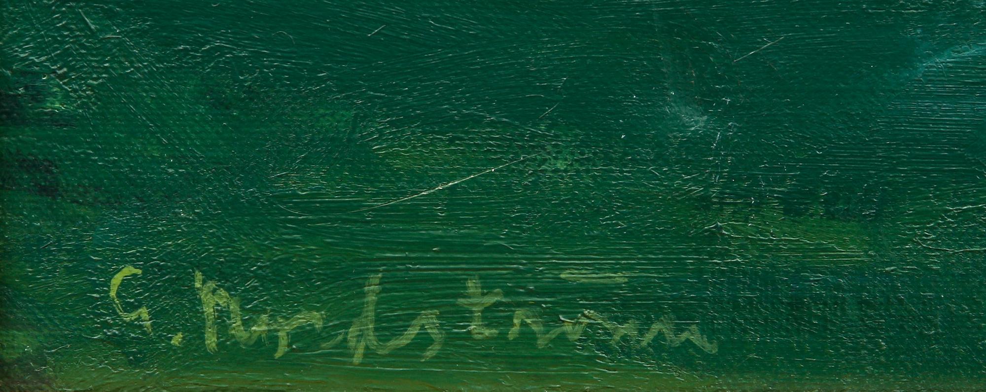 GERHARD NORDSTRÖM, olja på duk, sign.