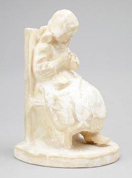 RUTH MILLES, gips, signerad och daterad 1911.