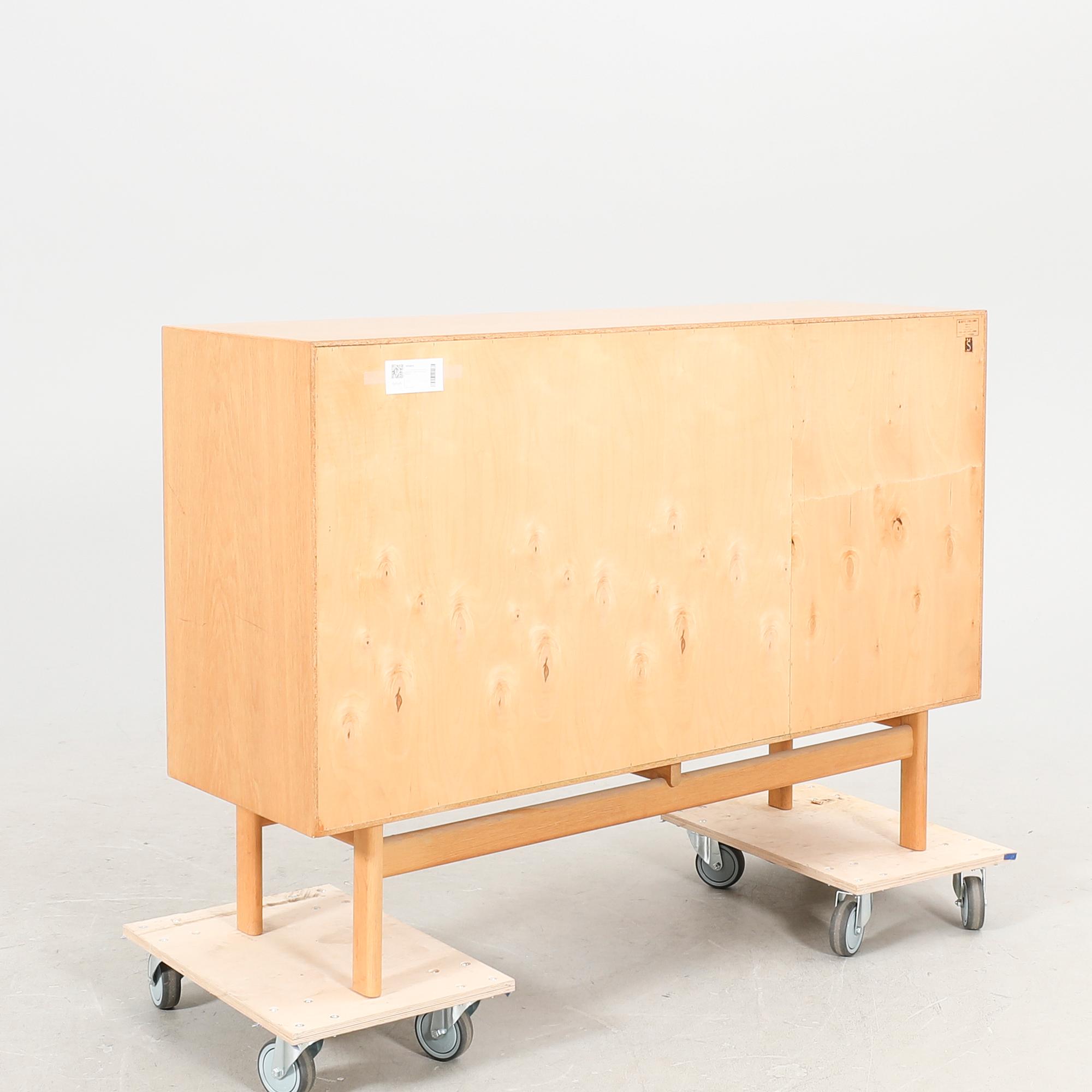 A Tove and Edvard Kindt Larsen oak sideboard from Säffle möbelfabrik 1960s.