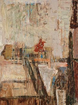 Arvid Pettersen, oil on canvas, diptych, signed verso.