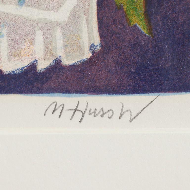 MONA HUSS WALLIN, färglitografi, signerad och numrerad 28/435.