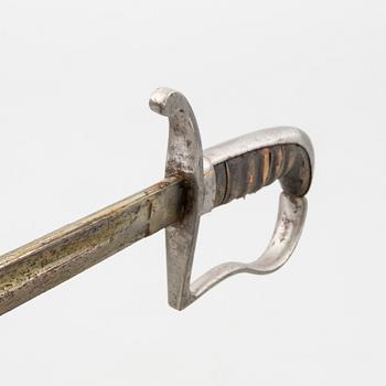 A German sabre, end of the 19th century.with scabbard.