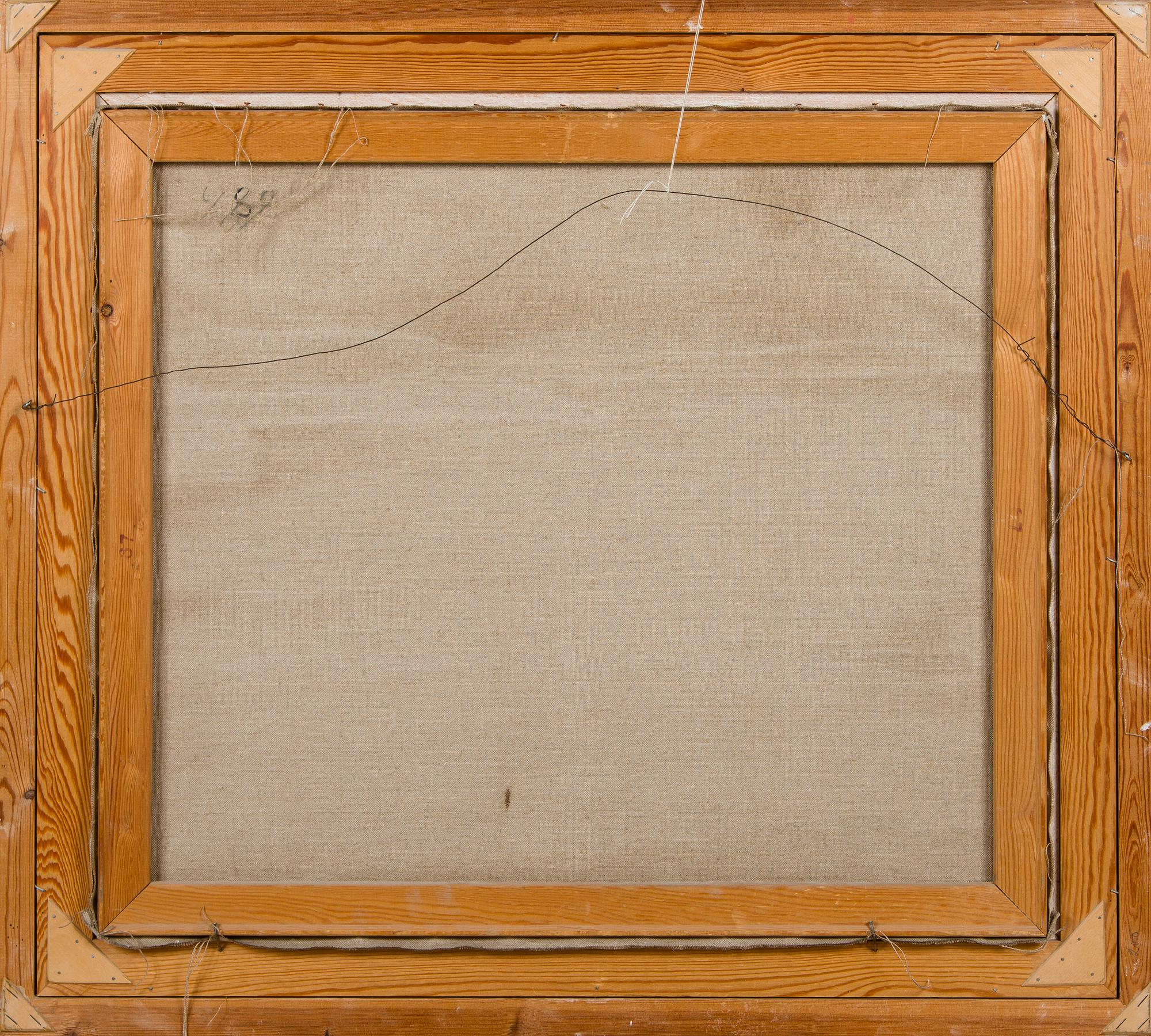 Einar Reuter (H. Ahtela), Blue landscape.