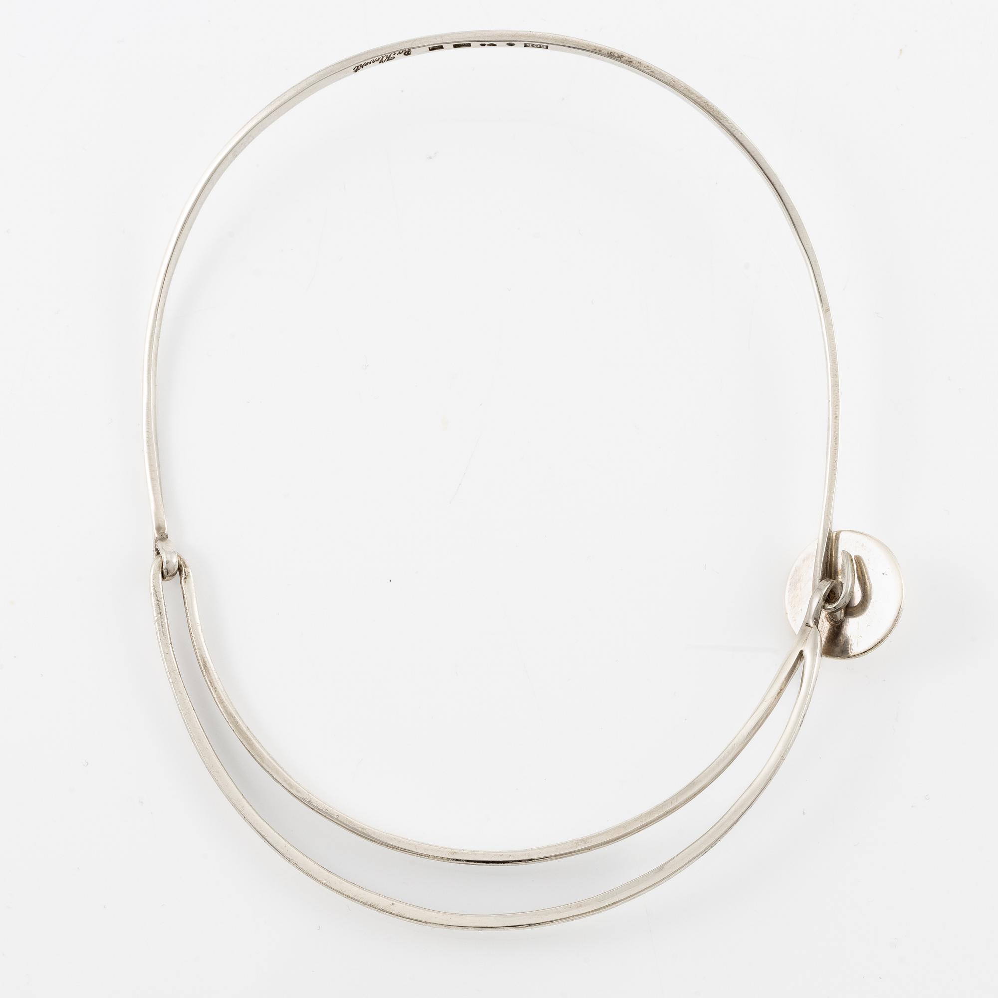 Bo Klevert, necklace, sterling silver.