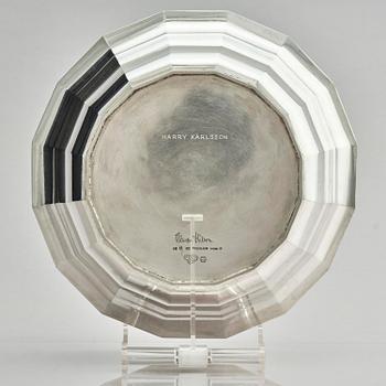 Wiwen Nilsson, a sterling silver bowl, Lund, Sweden 1966.