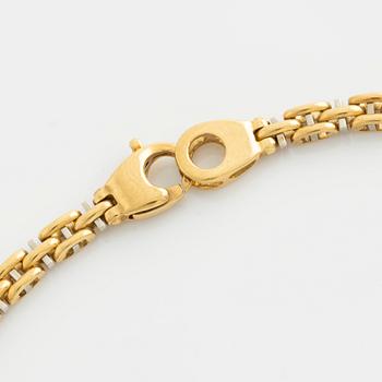 Collier, 18K gold, two-tone.