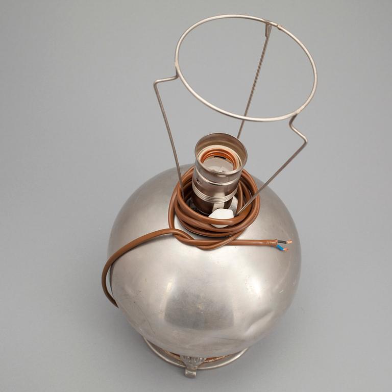 BORDSLAMPA, tenn, Sverige 1939.