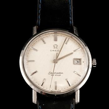 ARMBANDSUR, stål, Omega Seamaster, 1900-talets mitt.