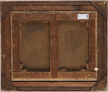 FRANSK KONSTNÄR 1700-TAL , osignerad. Uppfodrad duk 57 x 72 cm.