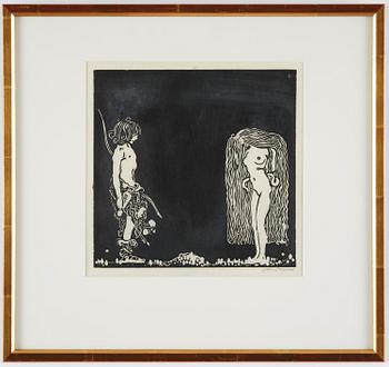 John Bauer, "Huldra".