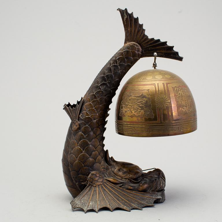 A Chinese table bell, Qing dynasty.