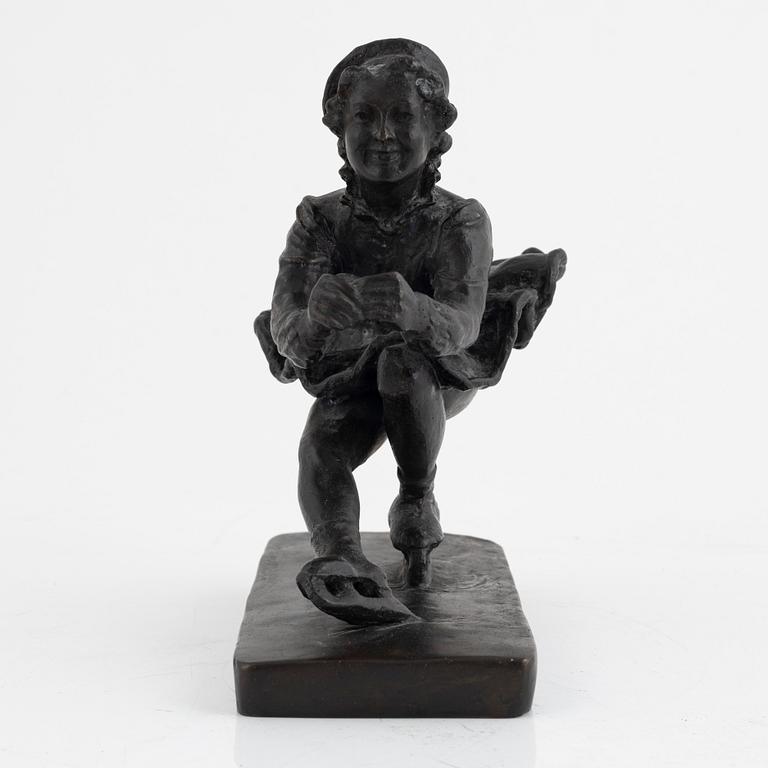 Elsa Schultz-Moberger, Skulptur, broms.