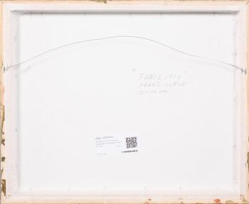 AGNES CLEVE, pastell, signerad och daterad 23/1 - 22.