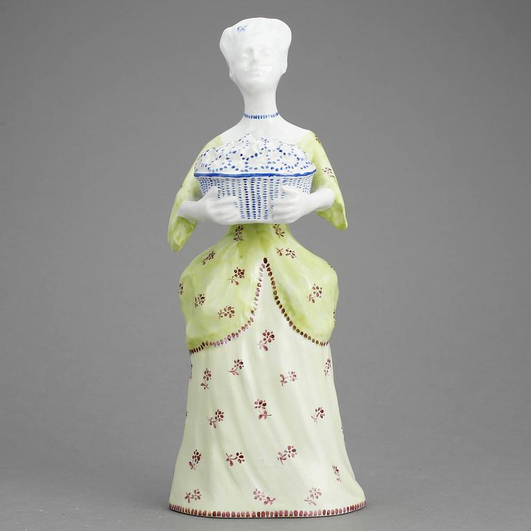 FIGURIN, flintgods, Alf Wallander, Rörstrand, 1900-talets början.