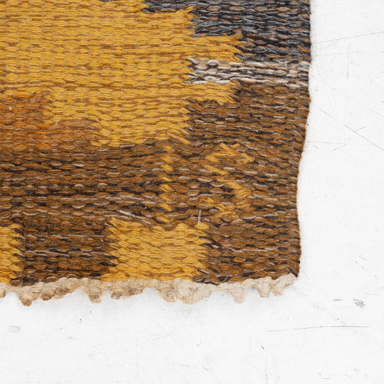 Ingegerd Silow, a flat weave rug, c. 202 x 137 cm.