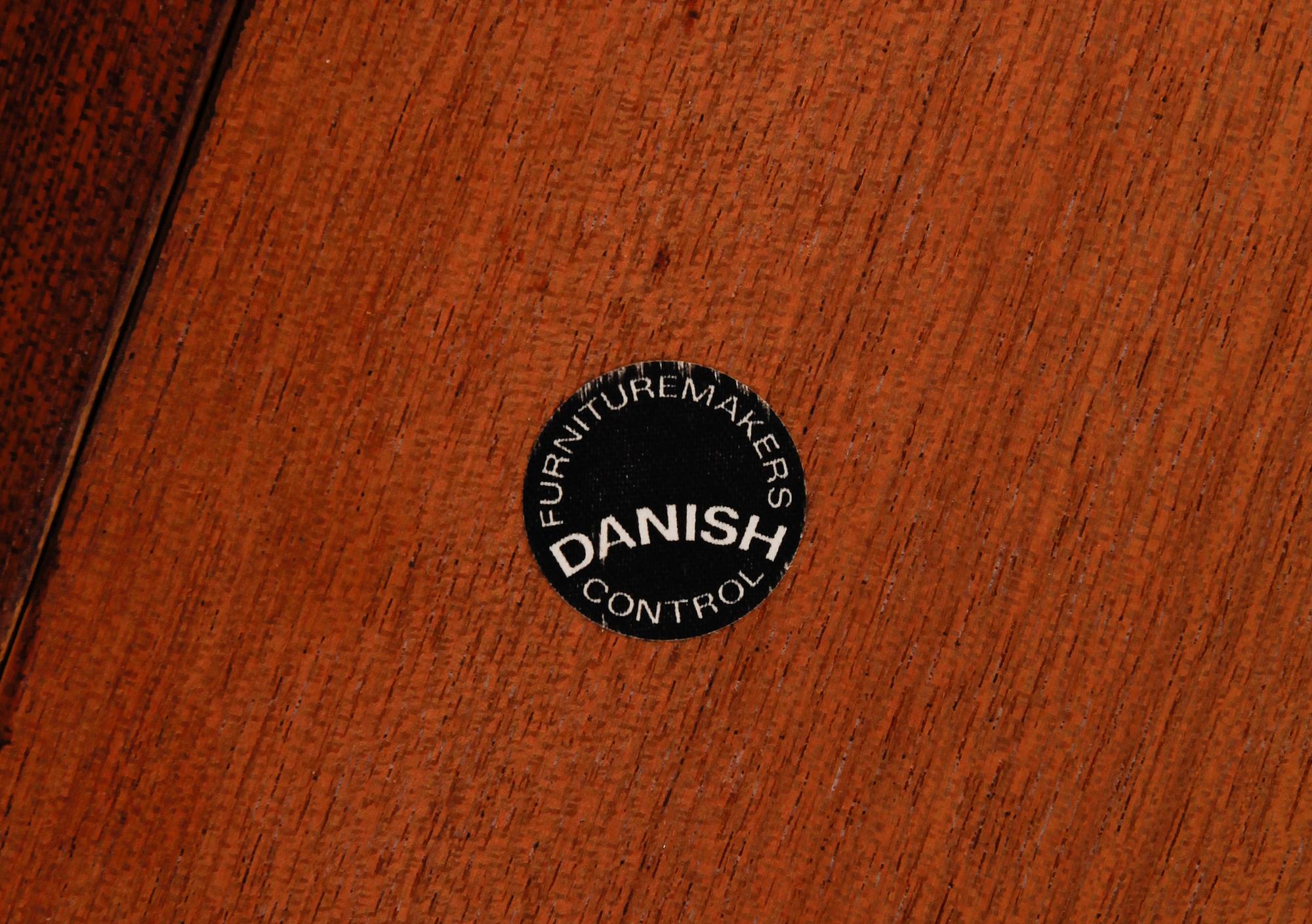 MATBORD, Danmark, 1900-talets andra hälft.
