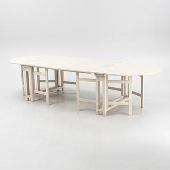 A pair of 'Bergslagen' gate leg tables from IKEA, 1990's.