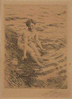 688. Anders Zorn, "Vått".
