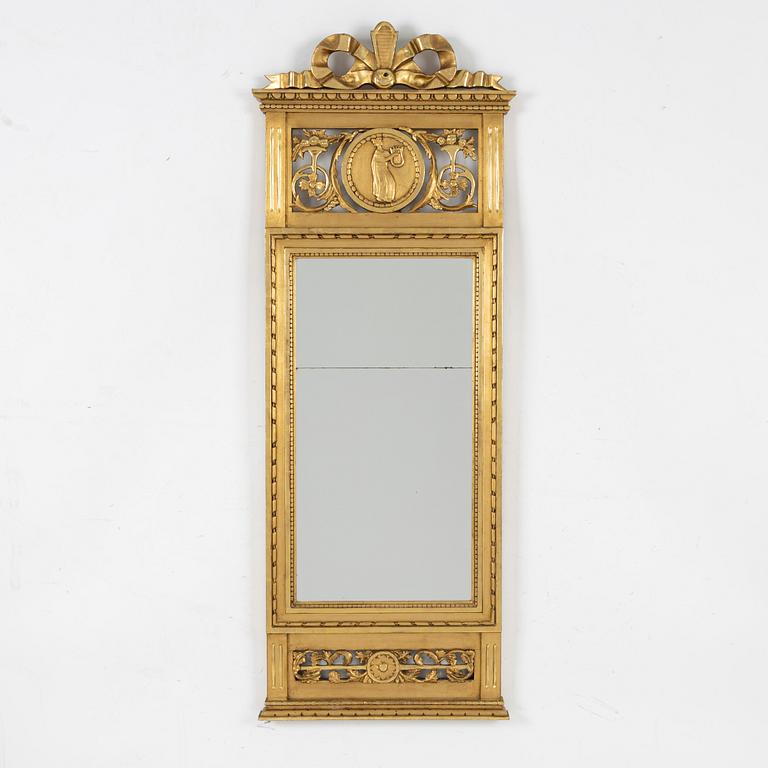 A Gustavian style mirror, Nils Sundell, first half of the 20th century.