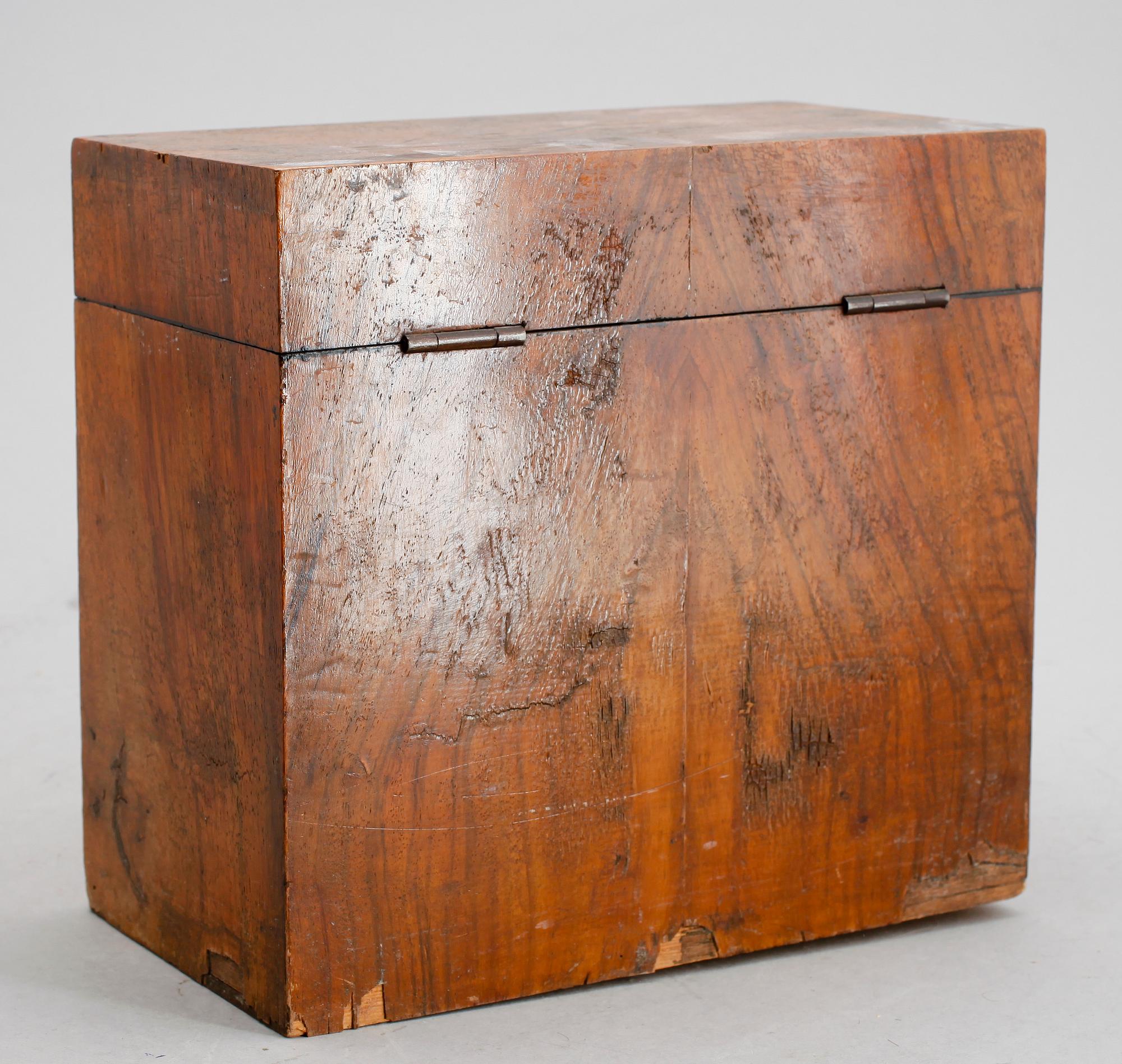 FLASKSCHATULL, 1800-tal.