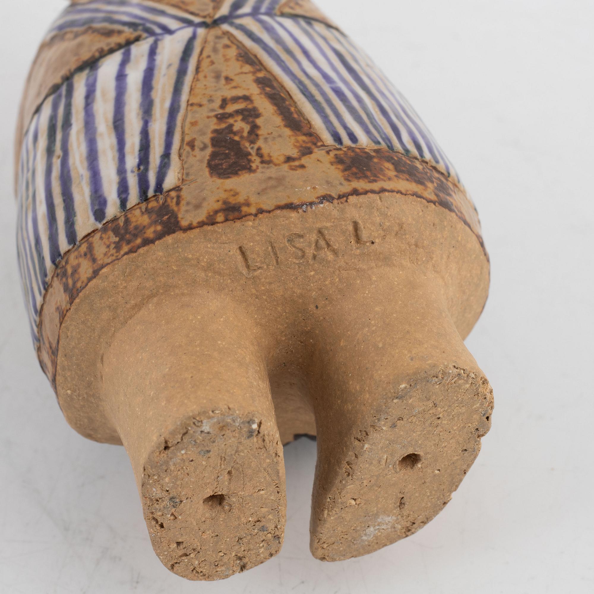 Lisa Larson, figuriner, 2 st, Gustavsberg.