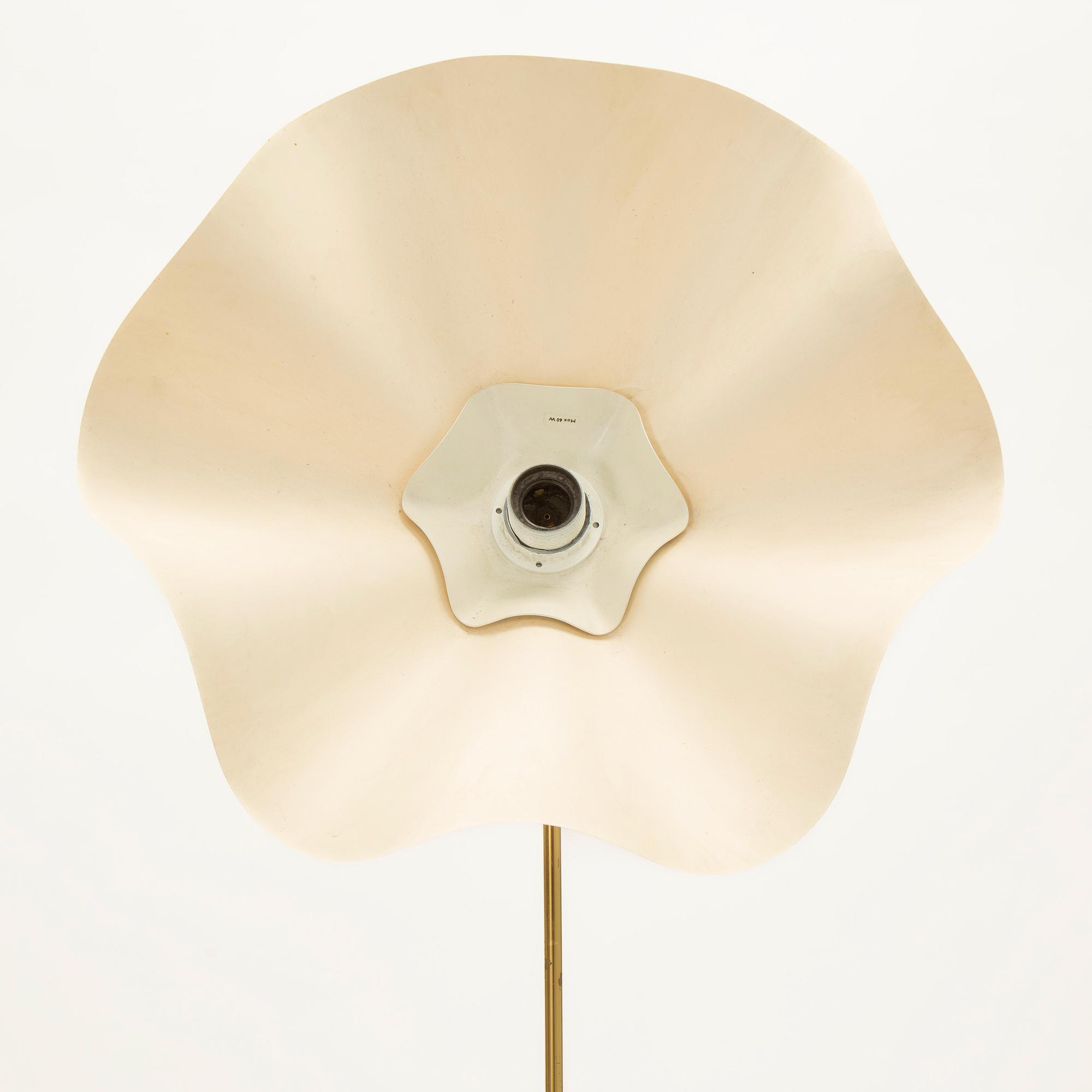 Golvlampa, 1900-talets andra hälft.