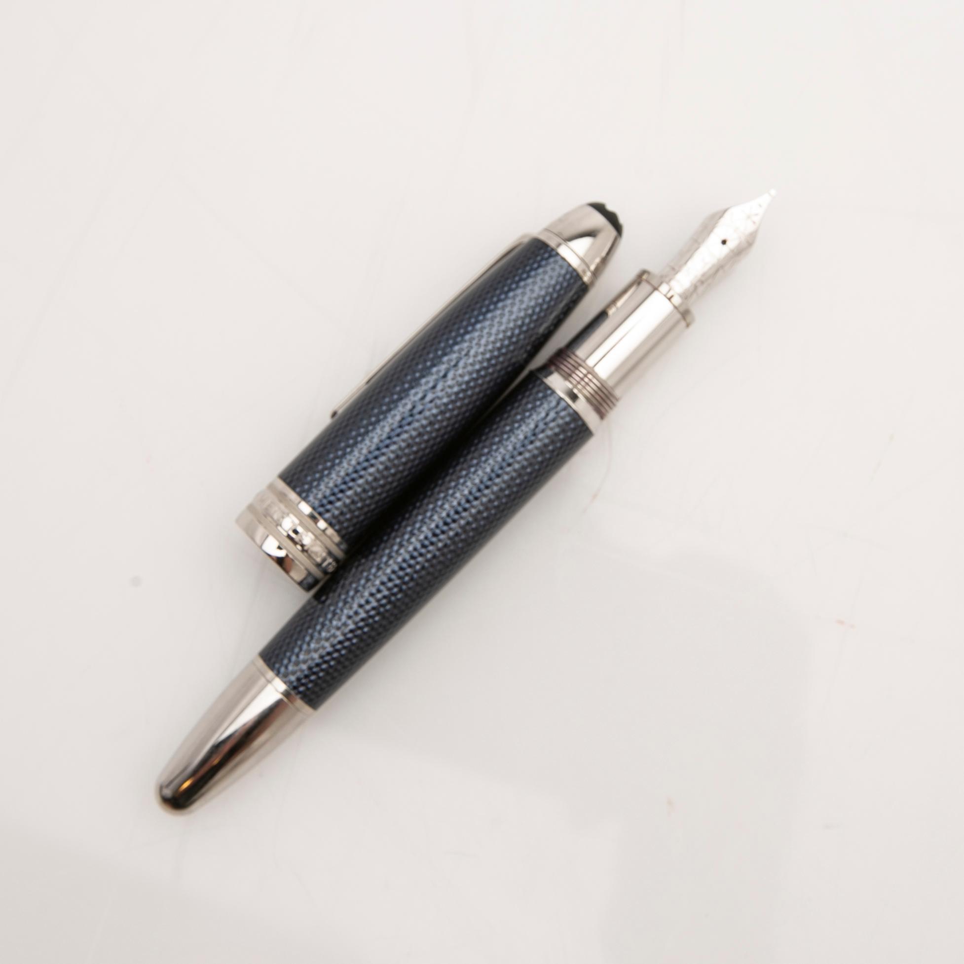 Montblanc, fountain pen, "Blue Hour Le Grande Fountain", Germany.