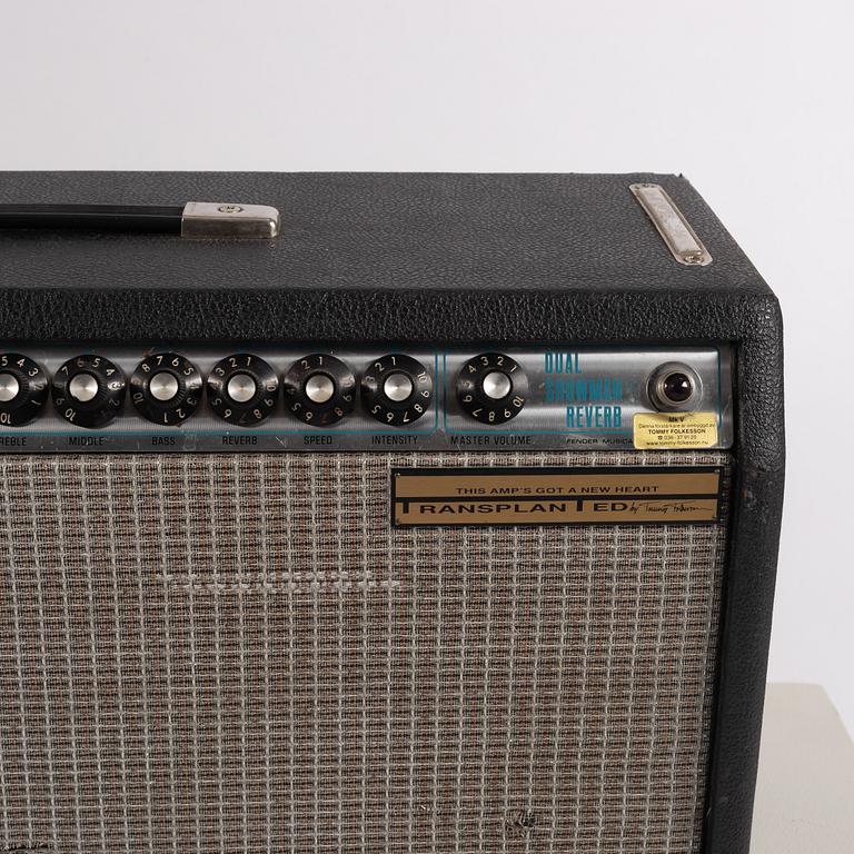 Fender, "Dual Showman Reverb" modified guitar amplifier, Tommy Folkesson.