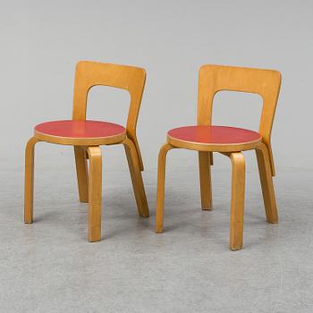 ALVAR AALTO , childrens furniture, 8 parts , Artek mid-1900s.