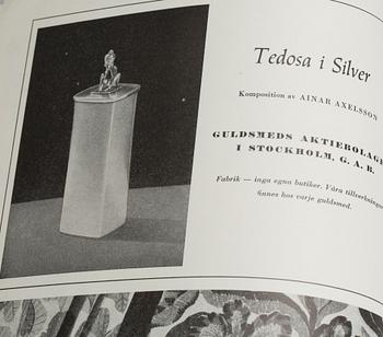 TIDSKRIFTER, Form, Svenska Slöjföreningens Tidskrift, 1950 och 1960-tal.
