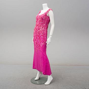 ESCADA, a silk evening gown, size 36.