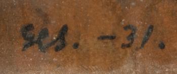 GRETA HÄLLFORS-SIPILÄ, LUKEVA TYTTÖ.