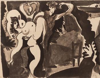 Pablo Picasso, efter, pochoir, signerad i trycket och numrerad 261/500.