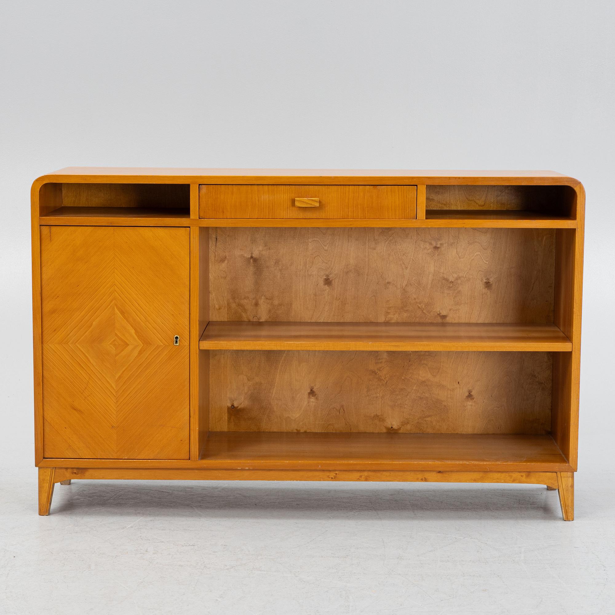 Bookshelf, AB Bråstorps Möbler, SMI, 1940s.
