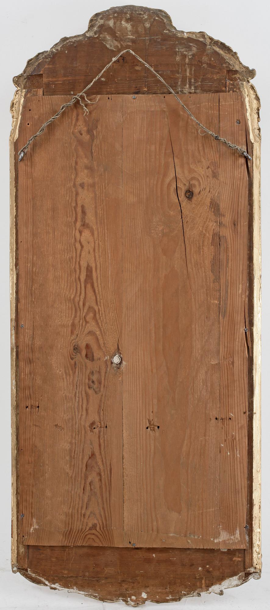 SPEGEL, rokoko, Stockholms hallstämpel, 1700-talets andra hälft.