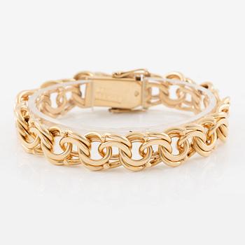 Armband 18K guld, bismarck.
