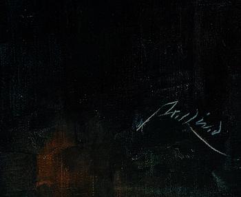 Axel Lind, olja på duk, signerad.