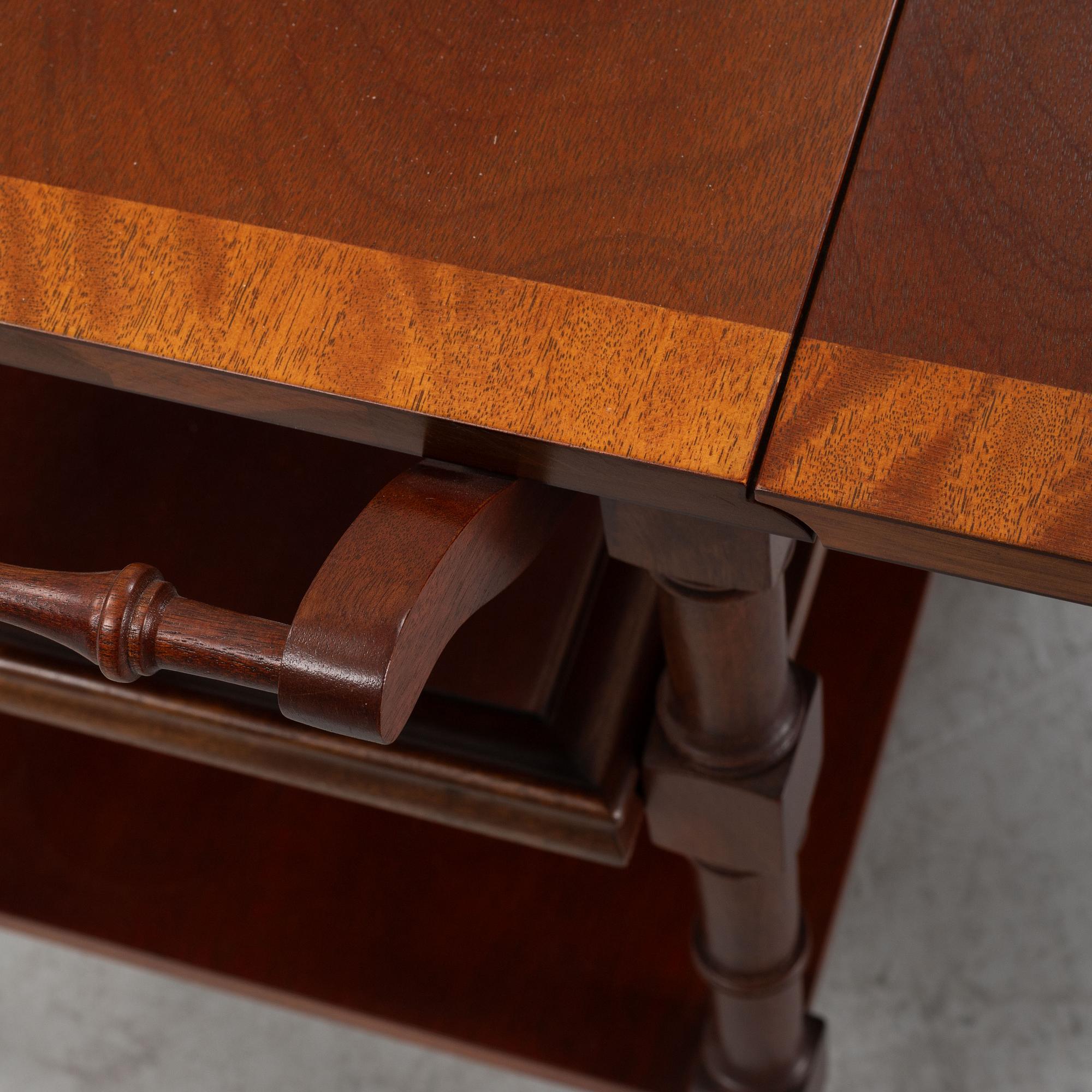 Serveringsvagn, Baker Furniture, 1900-talets senare del.