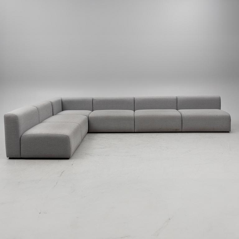 Modular sofa, 6 pieces, "Mags", HAY, contemporary.