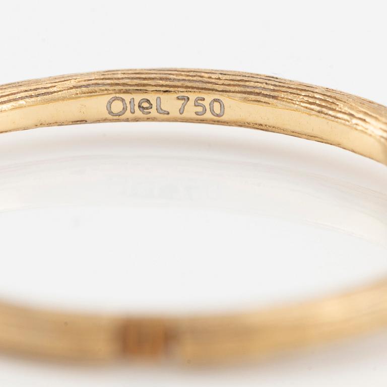 Ole Lynggaard, ring, 18K gold, "Nature I".