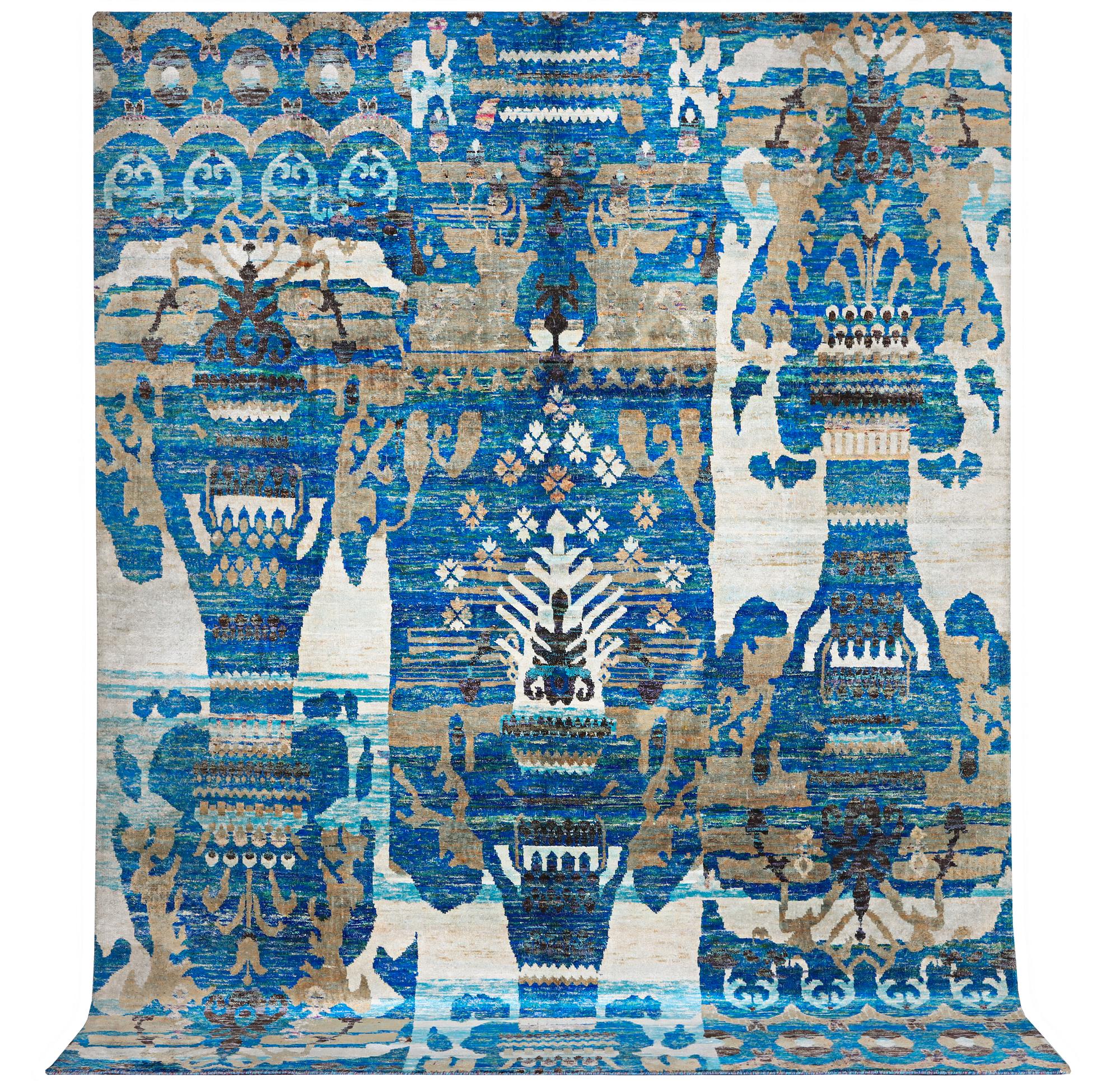 An oriental carpet, c. 456 x 261 cm.