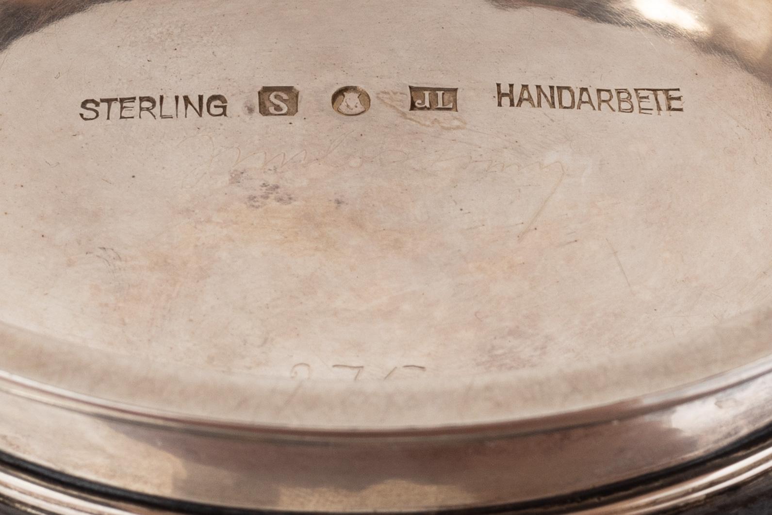 Three Swedish sterling silver bowls, mark of Jüri Lossmann, Stockholm.