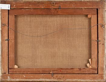 OKÄND KONSTNÄR, olja på duk, ej sign. 1800-tal.
