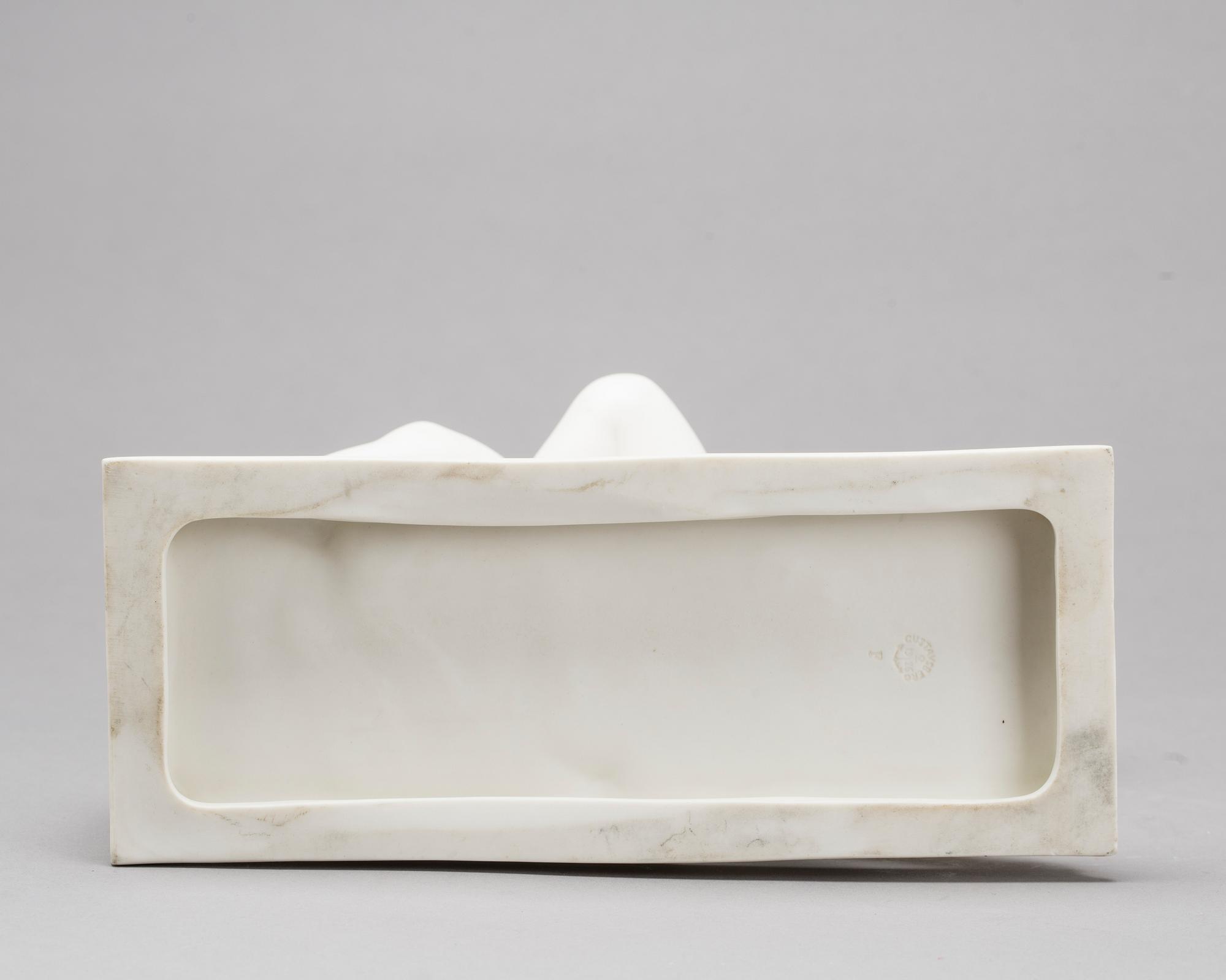 A PARIAN FIGURIN "ARIADNE" AFTER J H DANECKER GUSTAVSBERG 1926. SWEDEN.