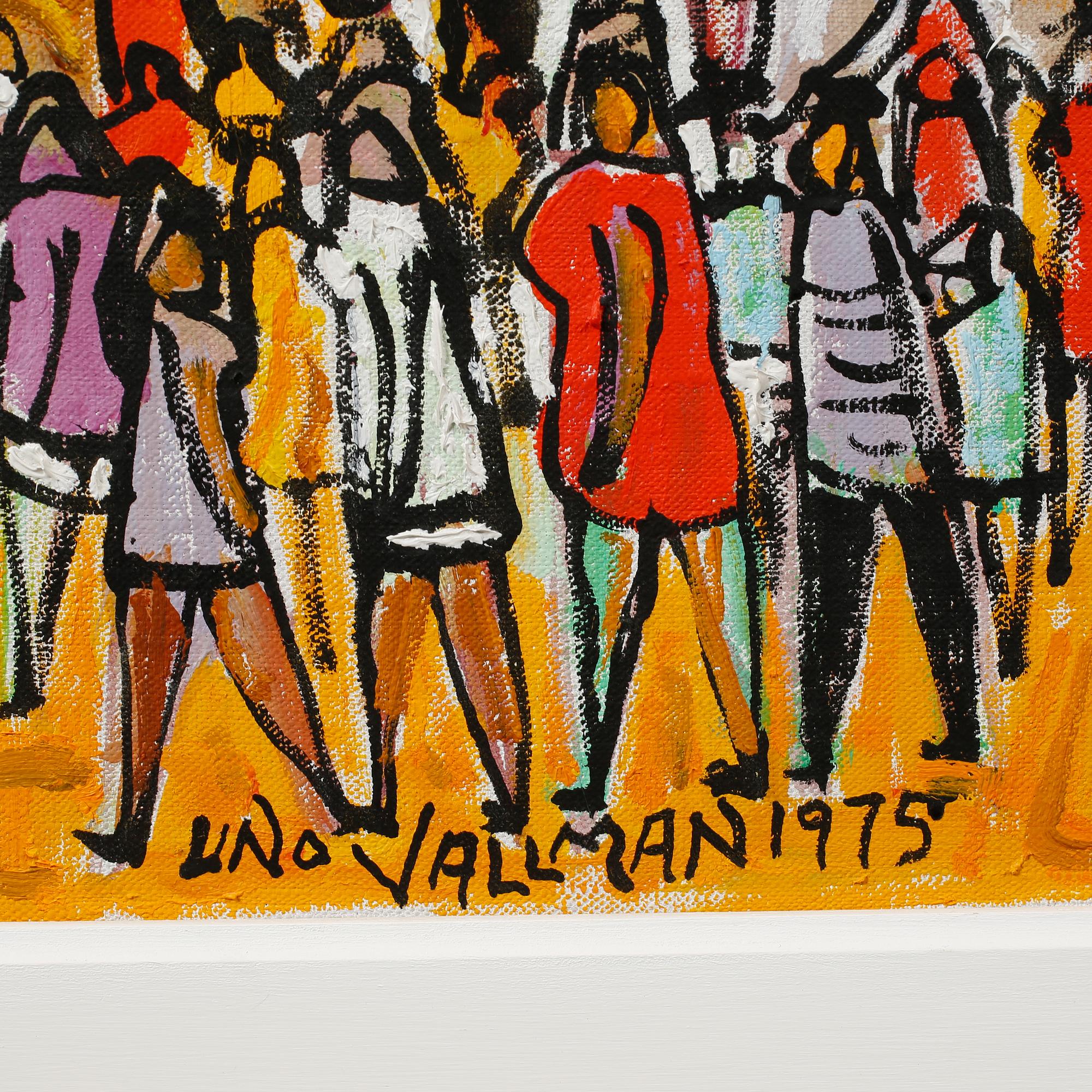 UNO VALLMAN, olja på duk, signerad och daterad 1975.