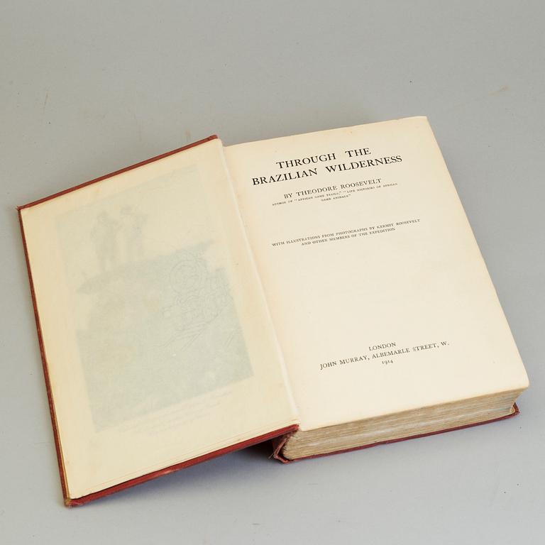 BÖCKER, Reseskildringar m.m. (Afrika, Amerika, Asien), 10 verk, 13 volymer. Ej kollationerade.