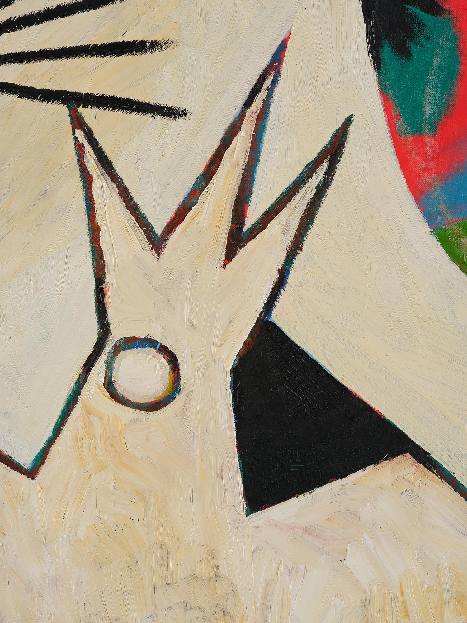 Olle Kåks, 'Spiral – Cat and Bird'.