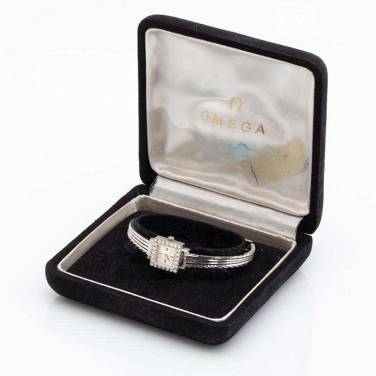 Omega, Montre de Luxe, wristwatch, 14 x 14 mm,