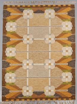 MATTA, rölakan, Ingegerd Silow, monogramsignerad, 277x196 cm, 1900-talets andra hälft.